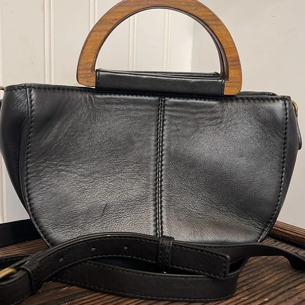 RACHEL Rachel Roy black leather